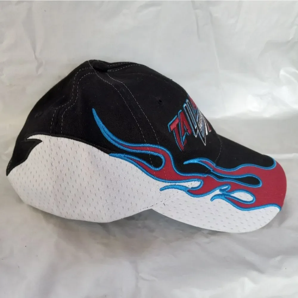 Talladega Super Speedway Black and White Hat Cap